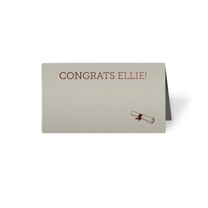 Signature Place Cards | Personalized 3.5 x 2 Place Cards | For