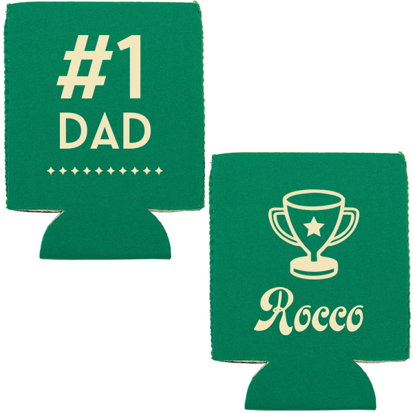 Number One Dad Can Cooler