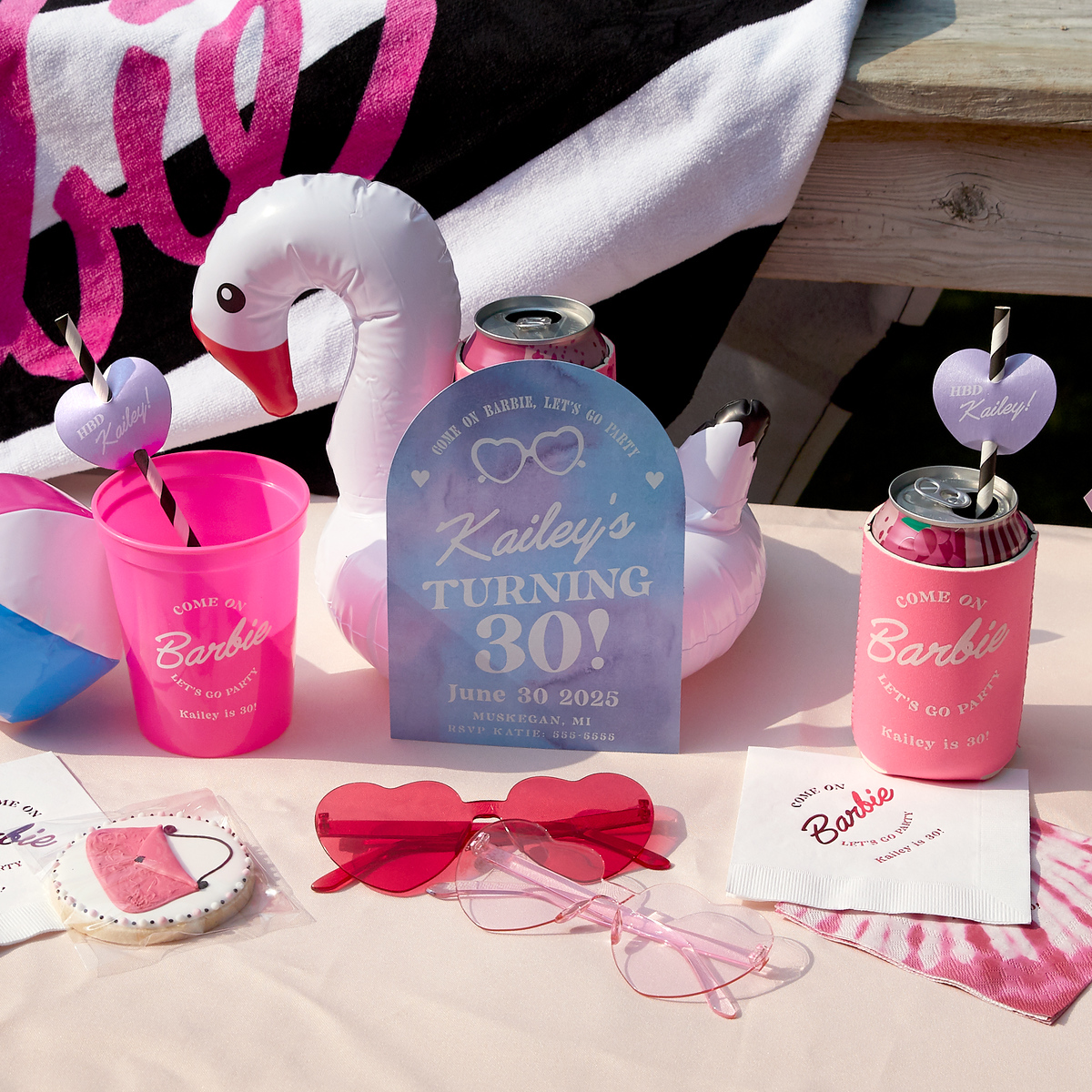 Barbie Birthday Invitation