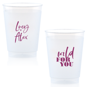 Custom 10oz Frosted Cups – SipHipHooray