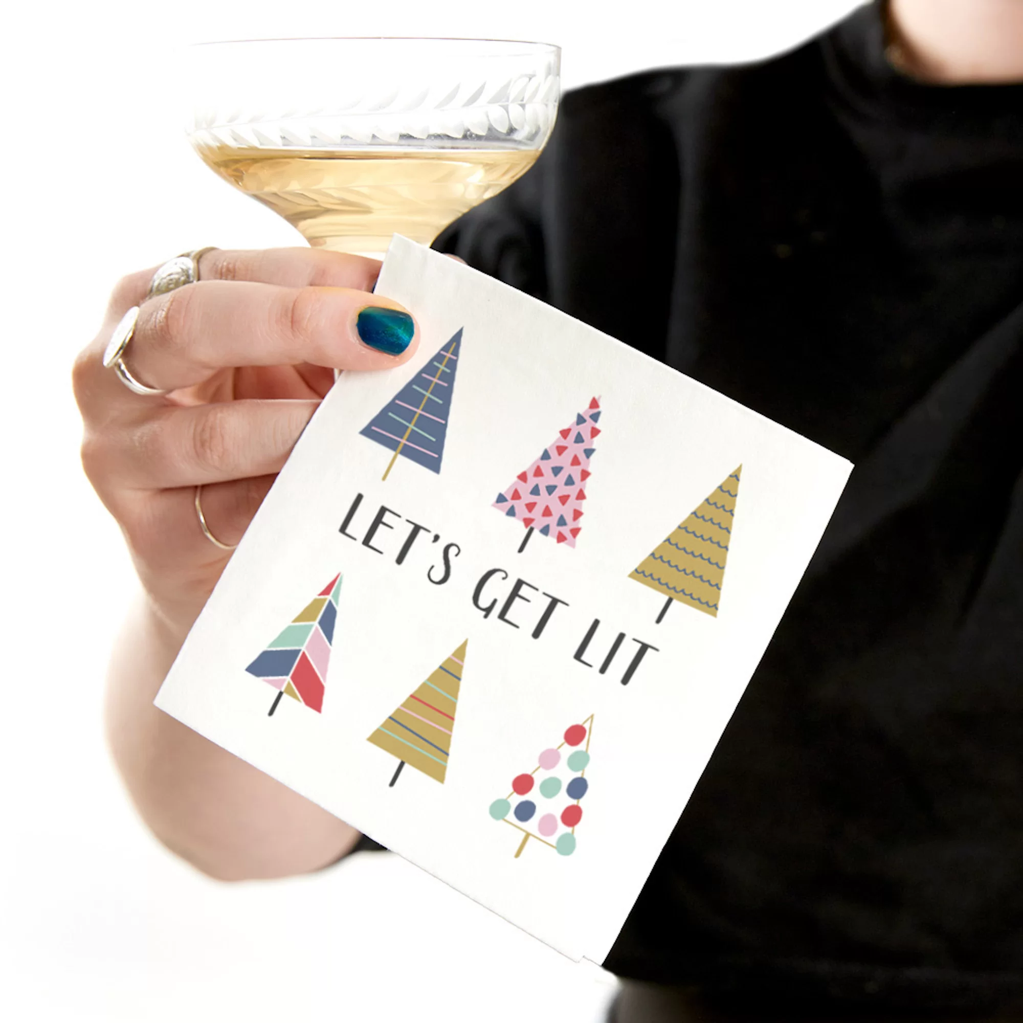 Let's Get Lit Full Color napkin pack