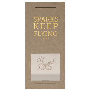 Personalized Poptone Sky Blue Tea Favor with Shiny 18 Kt Gold Foil Color has a Happy Anniversary 2 graphic and is good for use in Words themed parties and will make your guests swoon. Personalize your party's theme today.