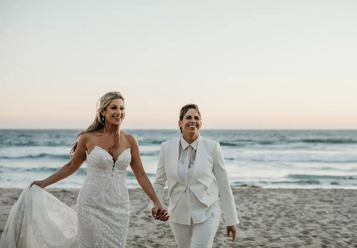 Beachy Chic Malibu Wedding