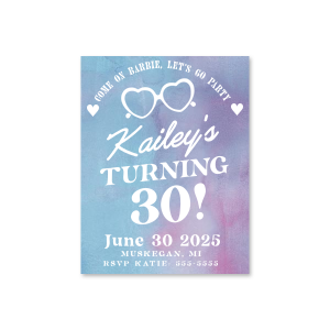 Meet ForYourParty's new popular Barbie Birthday Invitation that is designed especially for you. Invite your closest ones in style and enjoy the rest of your party with smile on your face!