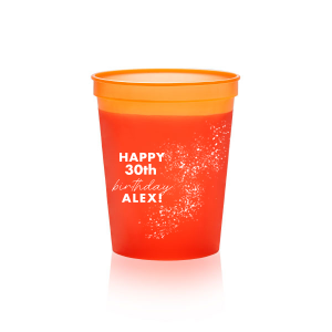 Mini 16 oz Colored Changing Cups-Set of 5