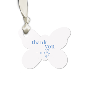 Butterfly Favor Tags Thank You Tags Birthday Party Favors 