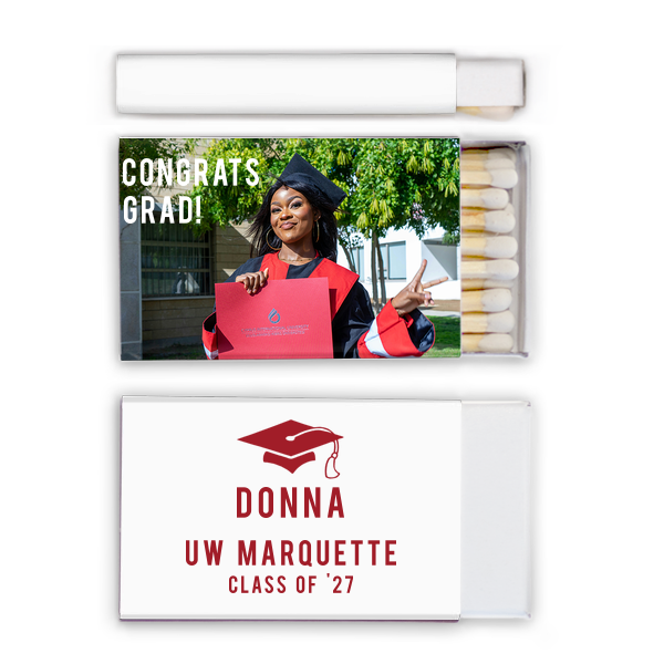 Graduate Custom Photo Matchbox
