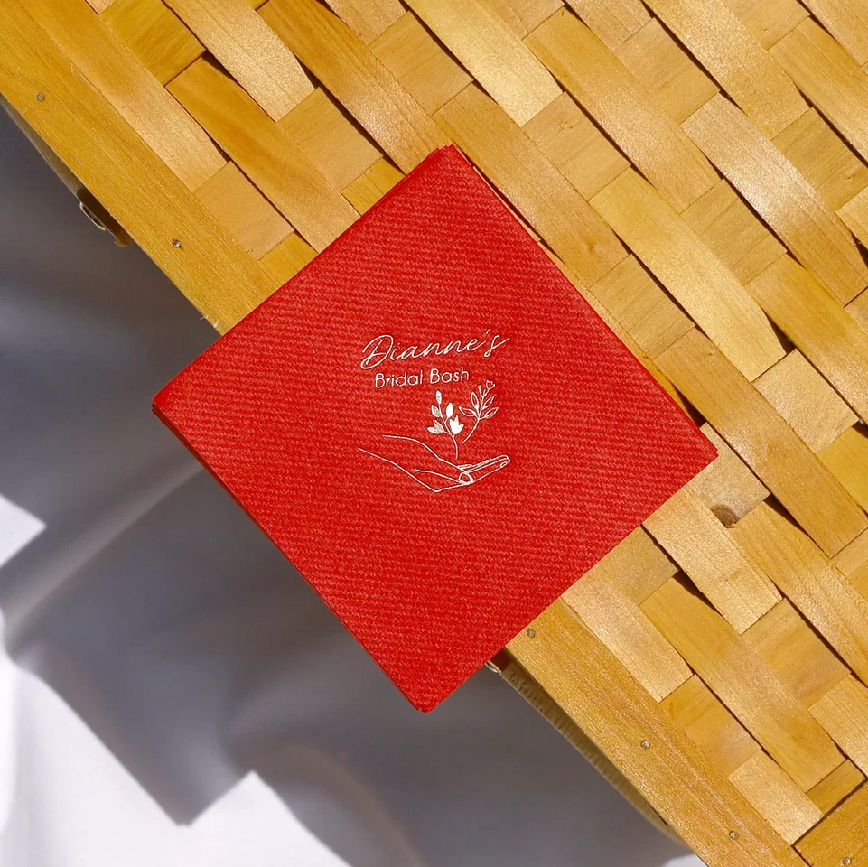 Floral Bridal Bash Napkin