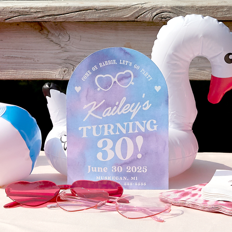 Barbie Birthday Invitation