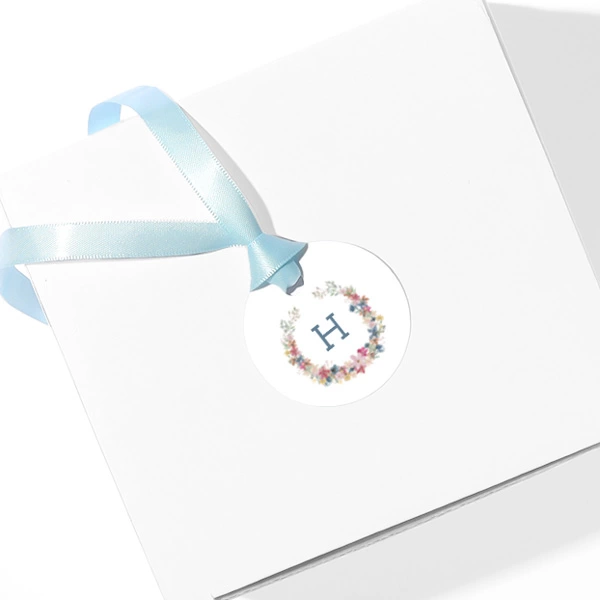 Round Gift Tag (Photo)