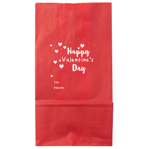 Valentine's Day With Hearts Bag