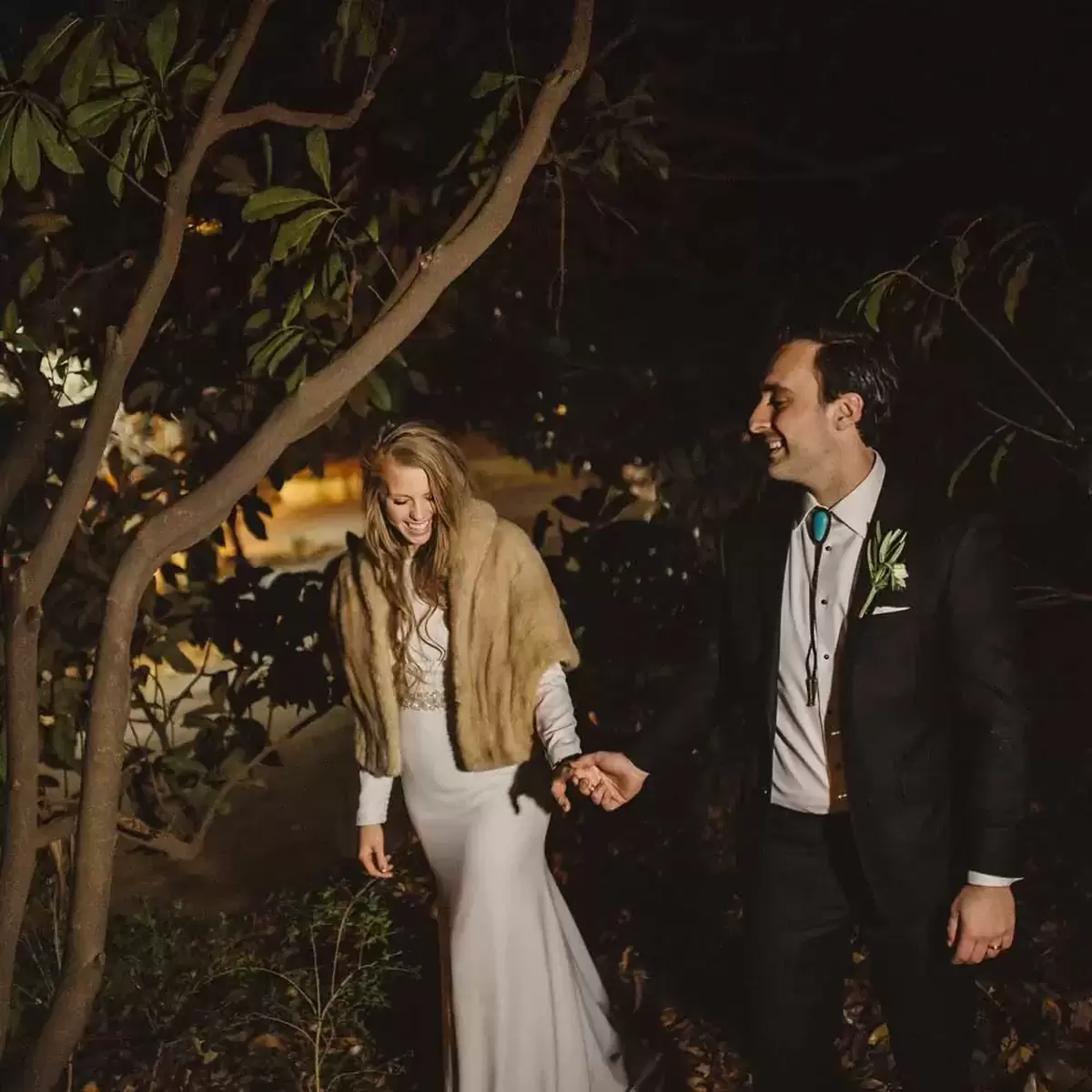 organic and elegant wedding with natural theme in winter