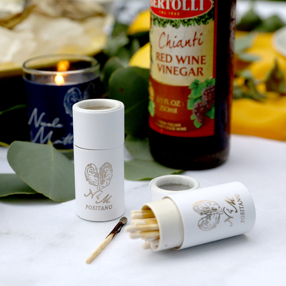 Classic Italian Wedding Oyster Match