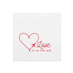 Love Is In The Air Napkin