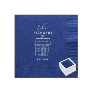 The special Family Home Napkin is coming in a Reception Set which will make everyone happy. Surprise your friends!