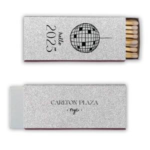 The new year is bright with the Hello New Year 2025 Match! The premium glitter paper is sure spark up a good time at this year's holiday function. Easily customizable in different colors to match your taste, perfect for creating a New Year's souvenir! 