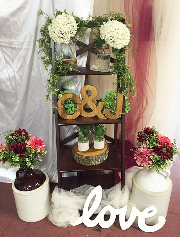 DIY Rust Wedding Decor