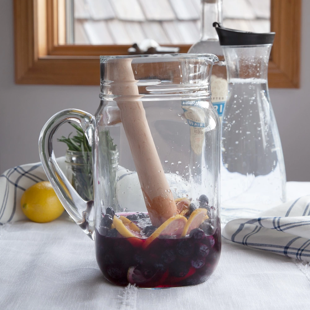 step one of classic cocktail recipe