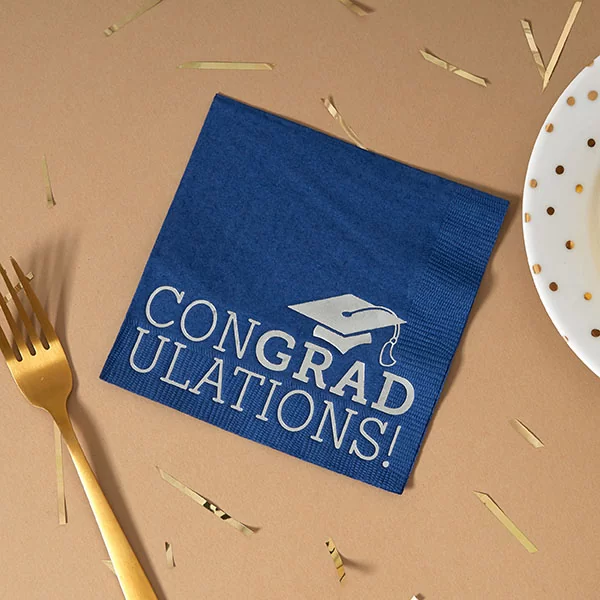 Congradulations party ready napkin pack