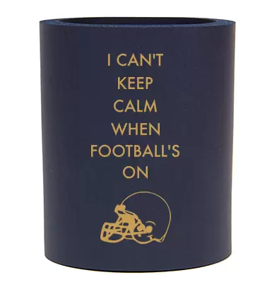 Personalized Football Game Day Koozie