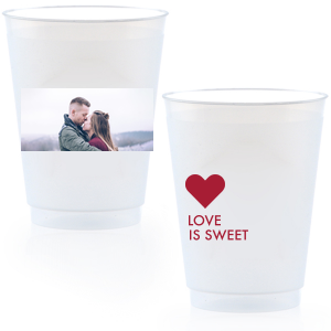 Love Is Sweet Photo Full Color Custom Cup