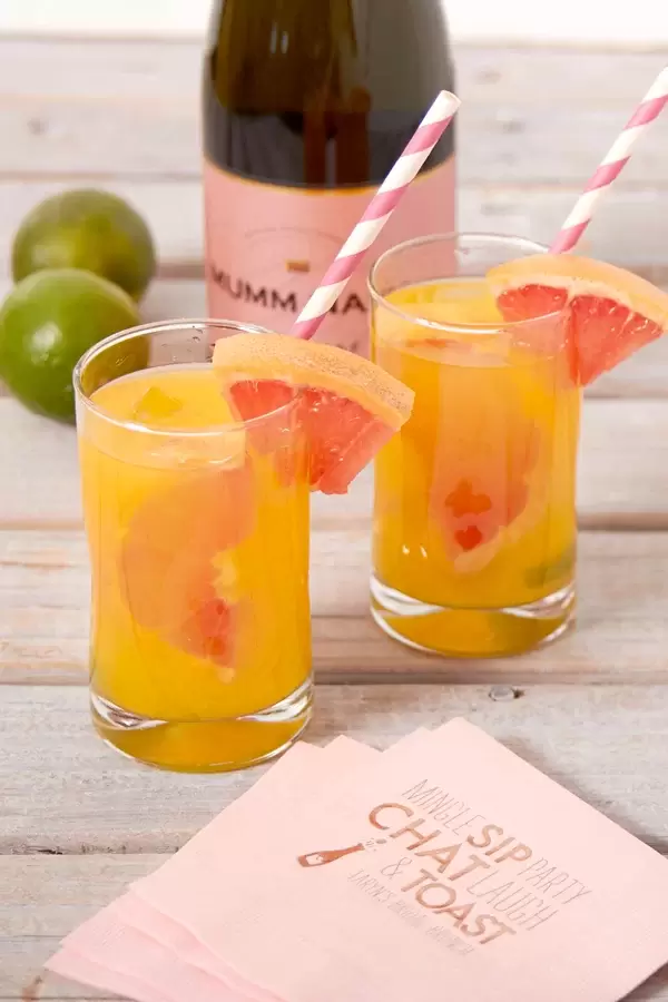 Sparkling Grapefruit Sangria with moscato recipe
