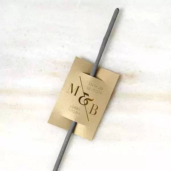 Small Sparkler Sleeve (Foil)