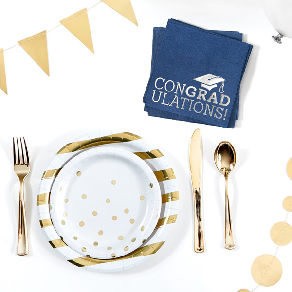 Congradulations party ready napkin pack