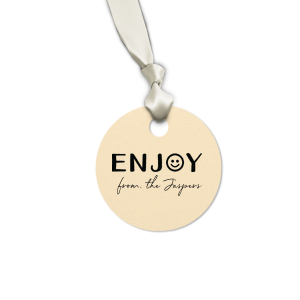 The most popular Gift Tag with an amazing graphics Enjoy and your name on it. They would look incredible and will give an amazing final touch. Surprise them, they will love it!