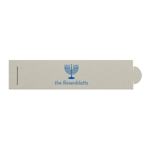 Menorah Napkin Ring