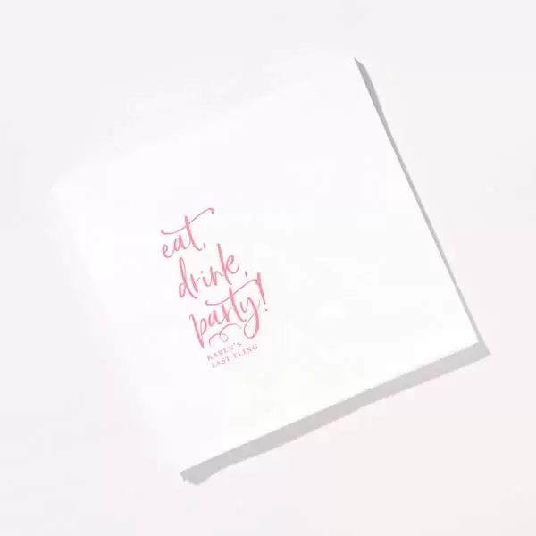 Luncheon Napkin (Ink)