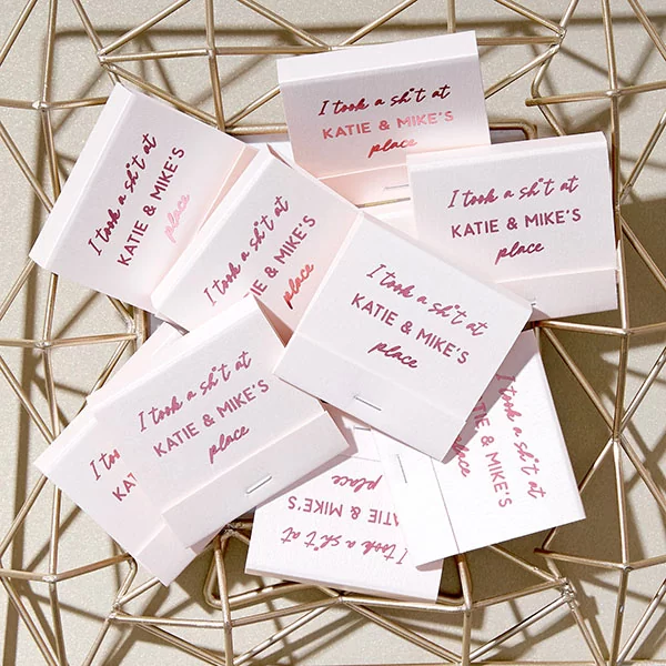 I took a Sh t Matchbook