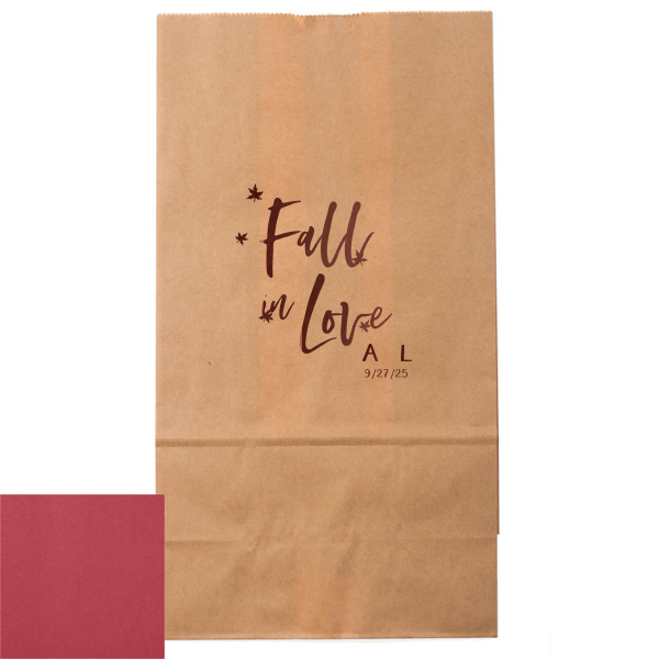 Fall In Love Leaves Bag