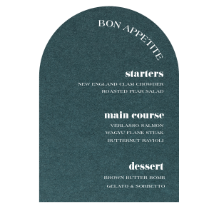 Meet our new Bon Appetite Minimal Arch Menu with unique graphics which will bring special vibe and unforgettable moments. Your guests will agree! 