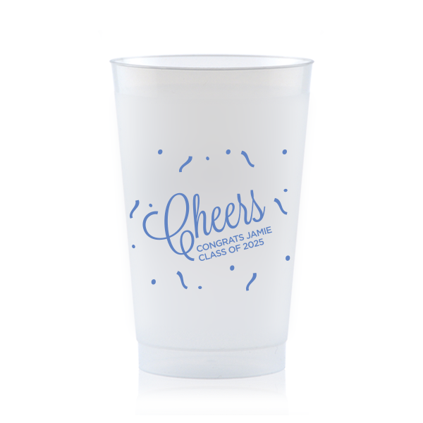 Our custom Matte Periwinkle Ink 24 oz Frost Flex Cup with Matte Periwinkle Ink Cup Ink Colors are a must-have for your next event—whatever the celebration!