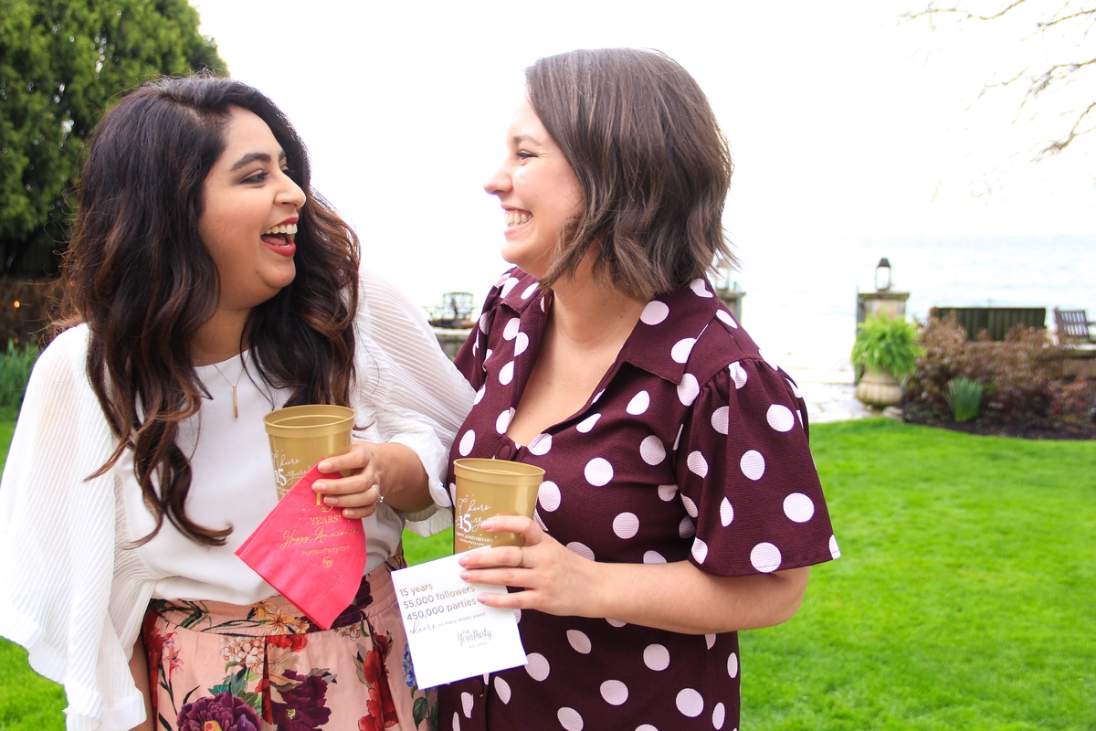 For Your Party 15th anniversary custom party supplies