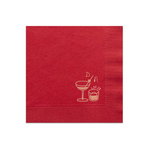 His & Hers Cocktails Napkin