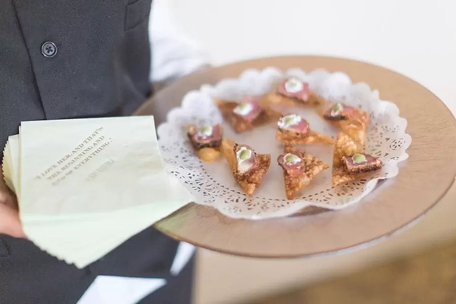 Love quotes make your appetizers lovely!