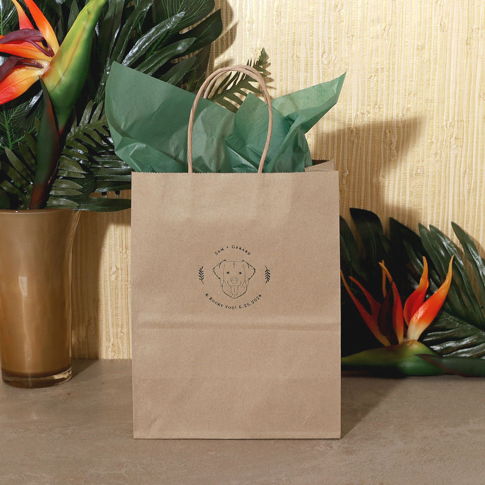 And The Dog Leaf Frame Bag