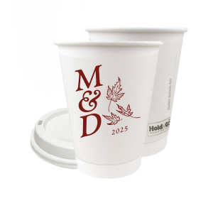 Falling Leaves Initials Cup