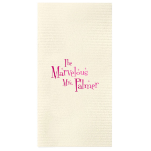 If you are planning a 50's themed birthday party or bachelorette, this napkin is an affordable way to bring home the theme!