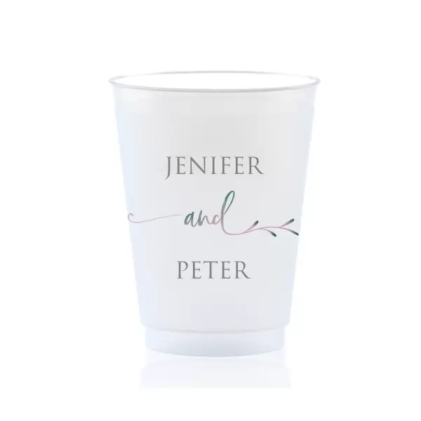 Stacked and Swirled Custom Cup