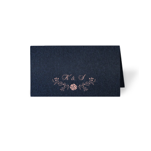 Delicate Floral Place Card