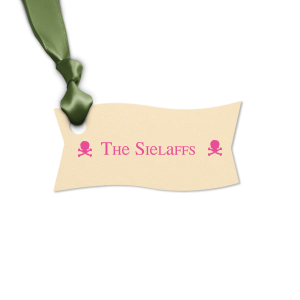 Our custom Natural Black Rectangle Gift Tag with Matte White Foil are a must-have for your next event—whatever the celebration!