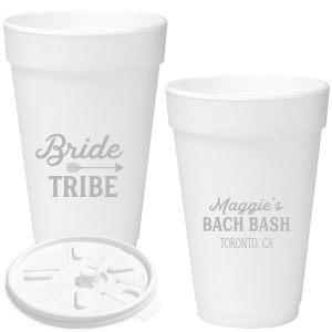 Bride Tribe Arrow Foam Cup