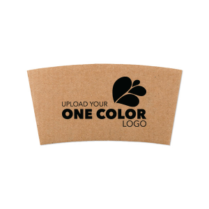Upload your own business logo to the Company Logo Custom Coffee Sleeve. Whether you are having a corporate event, office party, or want to create custom merchandise for your business, you can do so with the FYP Customizer.