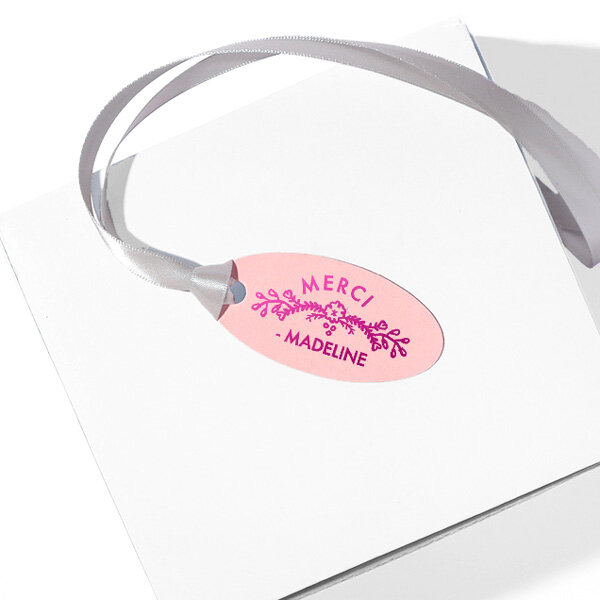 Oval Gift Tag
