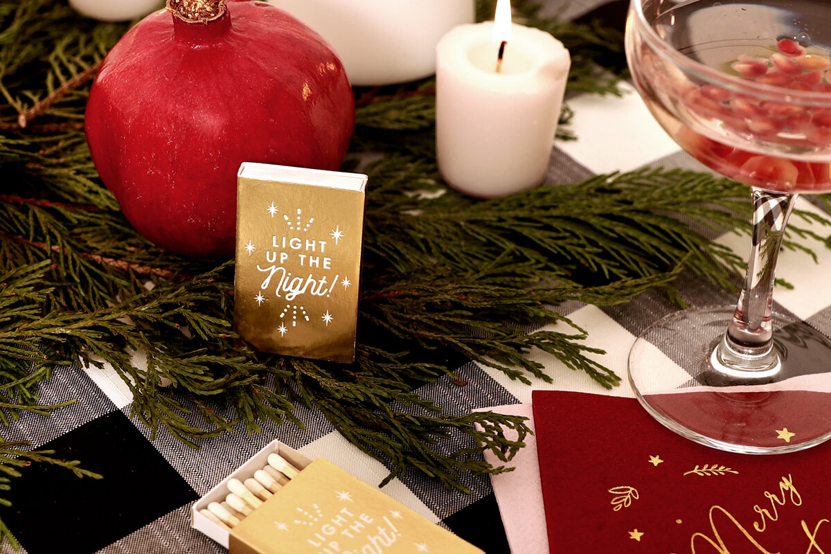 add personalization to your holiday table with For Your Party
