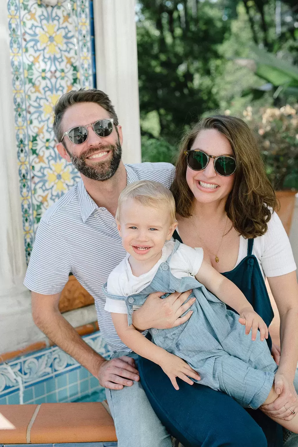 Molly,from Almost Makes Perfect, and family, at Arlo's 2nd birthday party