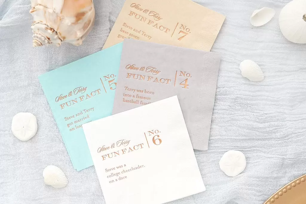 Create Custom Fun Fact Napkins During Quarantine